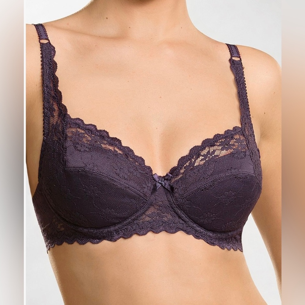 Naturana Purple Lace Bra